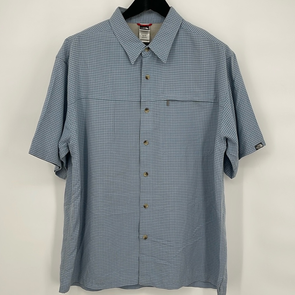 The North Face Shirt Large Hiking Camping Outdoors Lightweight XL Zip Pocket